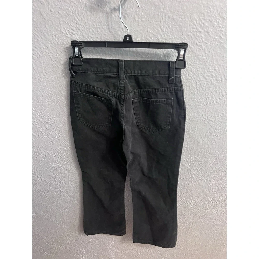 Girls‎ Gap Kids size 6 Black Flare Jeans